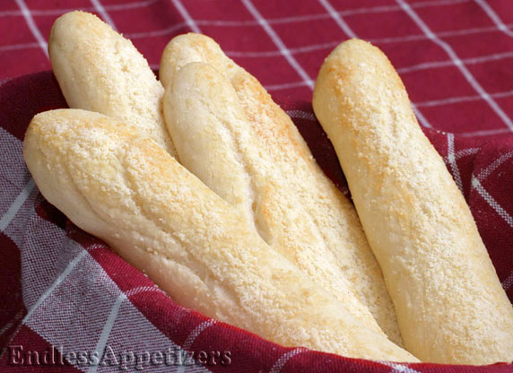Cheese & Garlic Breadsticks